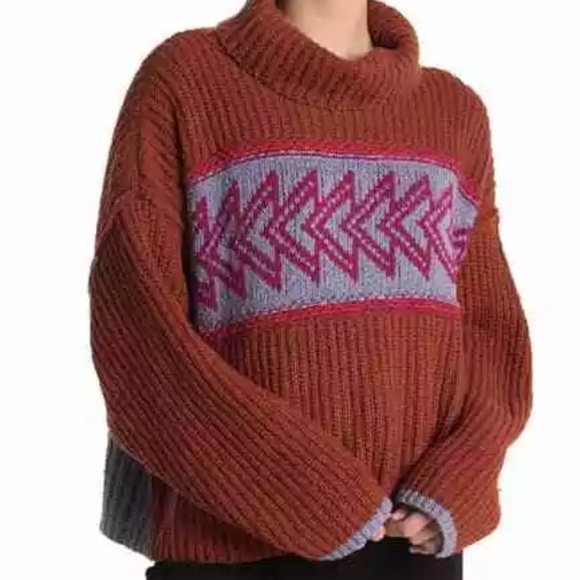 Free People Greater Than Cowl Neck Sweater - Picture 3 of 9